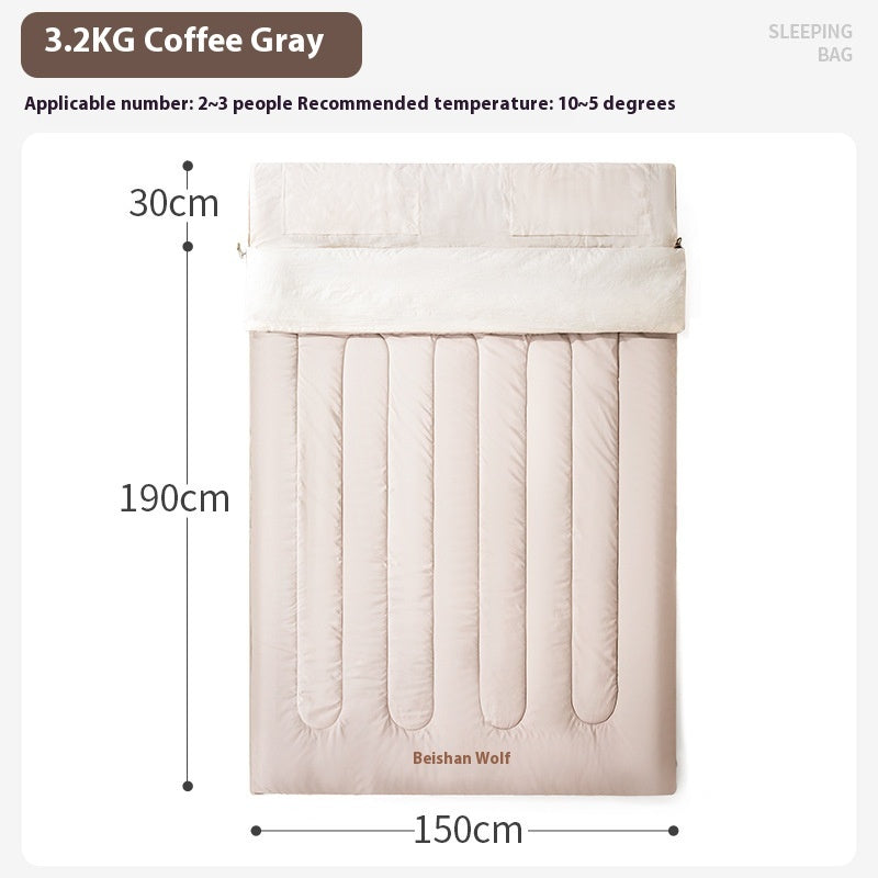 Experience Comfort Under the Stars with Our Double Sleeping Bag